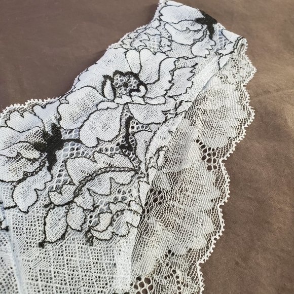 NWOT La Senza Panties: Light Blue and Navy Blue - New, Washed SUPER CUTE & SEXY - Picture 3 of 7